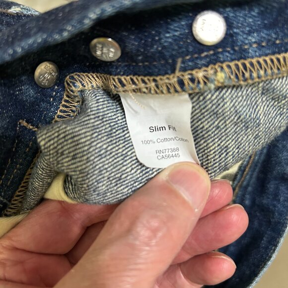 J. Crew Wallace & Barnes Distressed Indigo Dyed Selvedge Jeans 32W 32L - MINT! - Picture 7 of 7